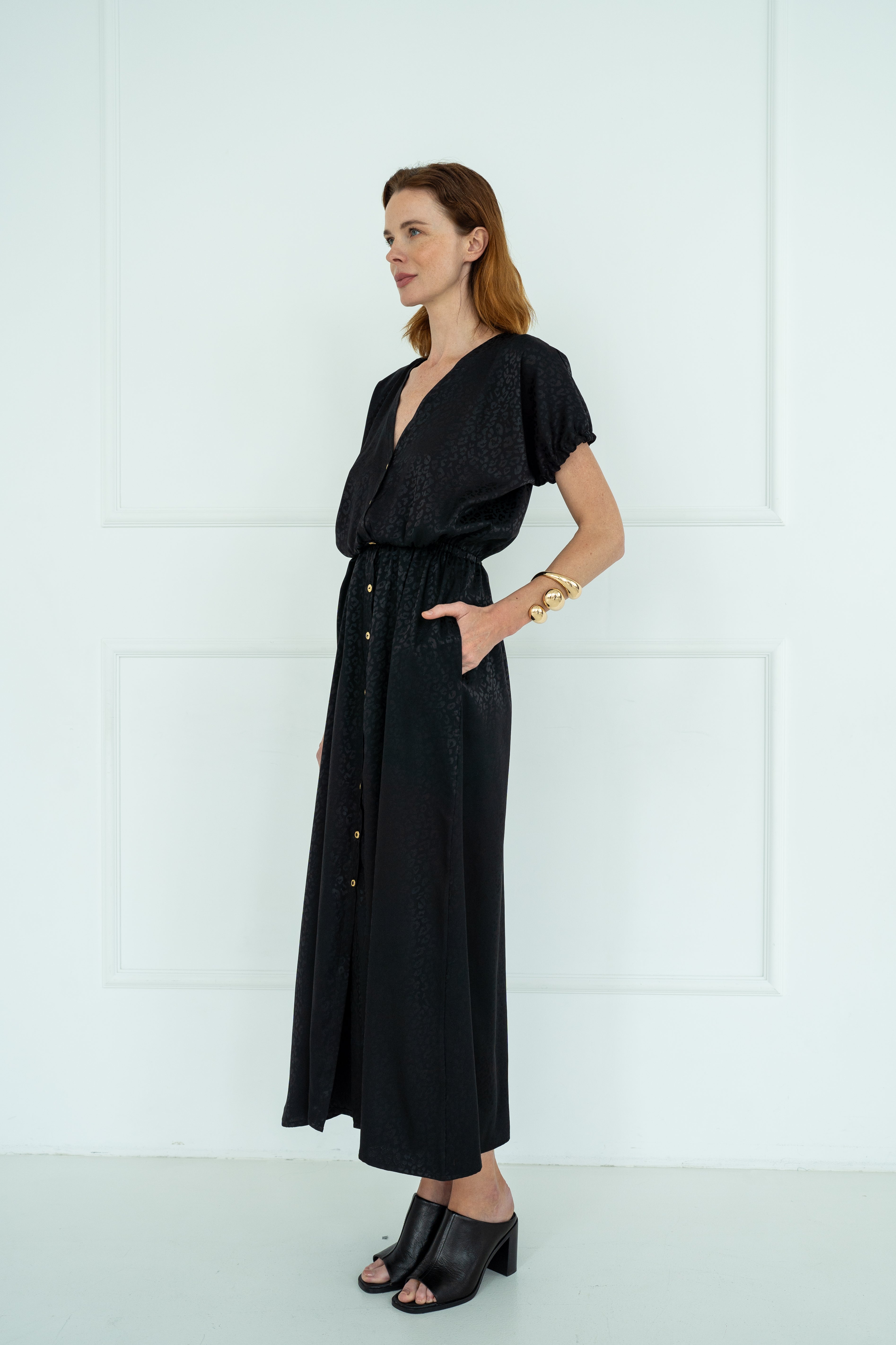 Gabriella Leopard Print Dress